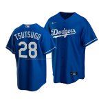 Camiseta Beisbol Hombre Los Angeles Dodgers Yoshitomo Tsutsugo Replica Azul Camiseta Beisbol Hombre Los Angeles Dodgers Yoshitomo Tsutsugo Replica Azul