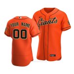 Camiseta Beisbol Hombre San Francisco Giants Personalizada Autentico Alterno 2020 Naranja Camiseta Beisbol Hombre San Francisco Giants Personalizada Autentico Alterno 2020 Naranja