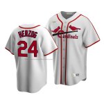 Camiseta Beisbol Hombre St. Louis Cardinals Whitey Herzog Cooperstown Collection Primera Blanco Camiseta Beisbol Hombre St. Louis Cardinals Whitey Herzog Cooperstown Collection Primera Blanco