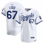 Camiseta Beisbol Hombre Kansas City Royals Seth Lugo Primera Limited Blanco